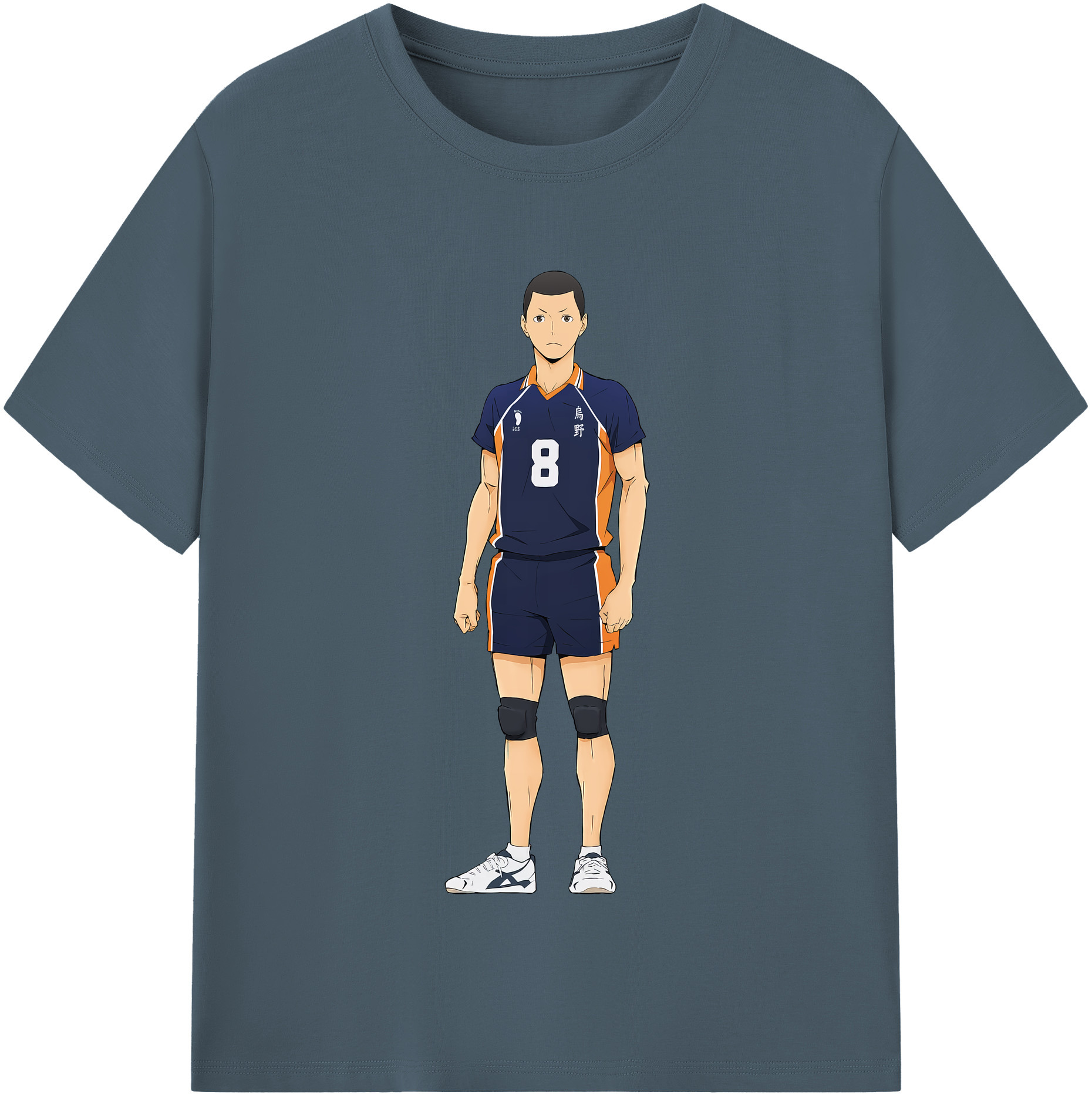 （画像用） ハイキュー!! Haikyu!! 綿100％半袖Tシャツ（フロントプリント）